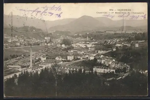 AK Senones, Casernes 1er Bataillon de Chasseurs