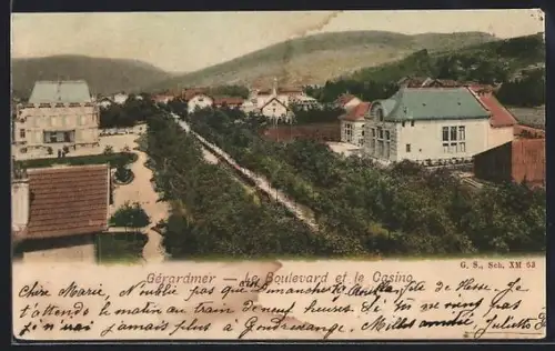 AK Gérardmer, Le Boulevard et le Casino