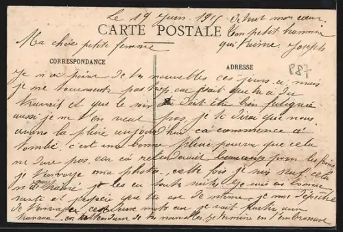 AK Doncières, L`Eglise, Guerre de 1914-1915