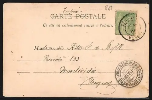 AK Celles-sur-Plaine, Vue du centre