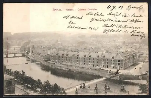 AK Épinal, Moselle, Casernes Contades