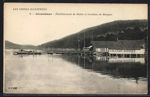 AK Gérardmer, Établissement de Bains et Location de Barques