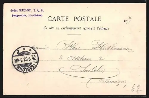 AK Gérardmer, Vue générale