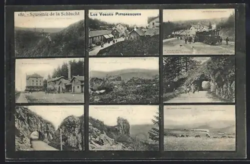 AK Gérardmer, Souvenir de la Schlucht, Le Grand Wurzelstein