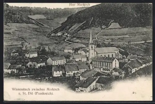 AK Wissembach /St. Dié, Panorama