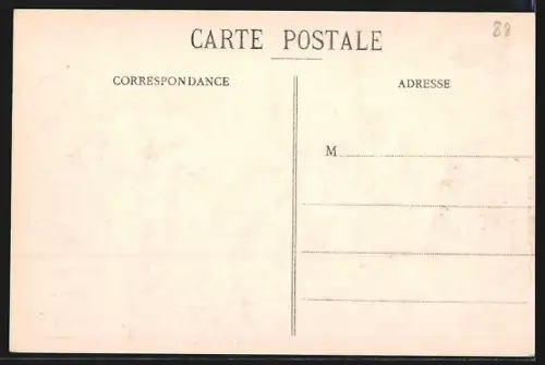 AK Epinal, Panorama sur la Moselle mit französischer Eisenbahn