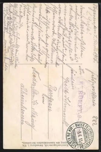 AK Senones, Panorama d`une maison détruite