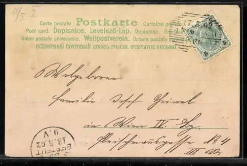 Künstler-AK Alfred Mailick: Frauen auf dem Weg zu einem Bauernhaus