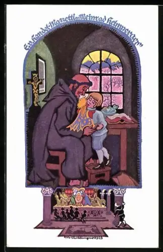 Künstler-AK Edo v. Handel-Mazzetti: Meinrad Helmperger