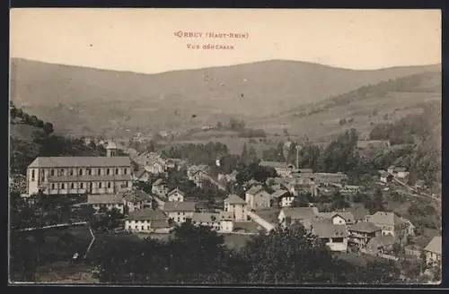 AK Orbey /Haut-Rhin, Vue Generale
