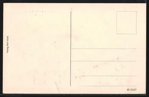 AK Weiler, Strassenpartie mit Kapelle