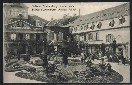 AK Carspach, Chateau Sonnenberg, L`aile droite