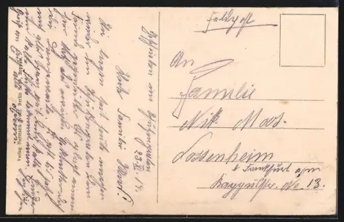 AK Markirch, Artilleriekampf, Schlacht in den Vogesen