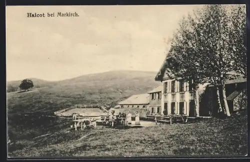 AK Markirch, Gasthaus Haicot