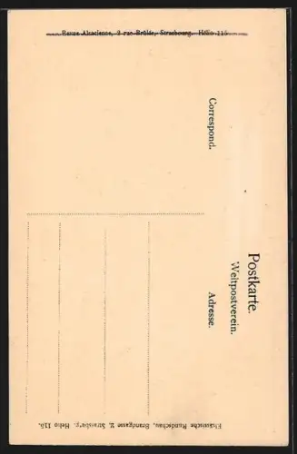 AK Eguisheim, Alter Brunnen