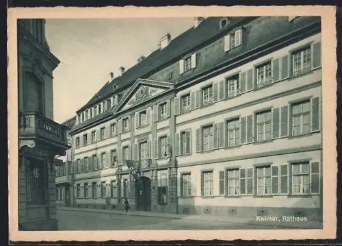 AK Kolmar, Rathaus mit 