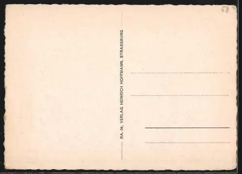 AK Rappoltsweiler, Sinnplatz mit Brunnen u. Turm