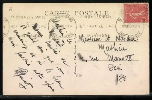 AK Evians-les-Bains, Le Port