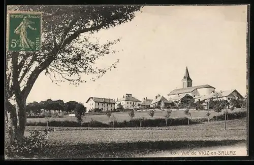 AK Viuz-en-Sallaz, Vue générale