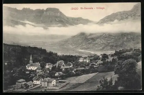 AK St-Gervais, Village