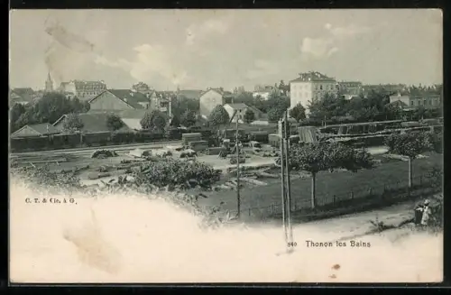 AK Thonon les Bains, Panorama