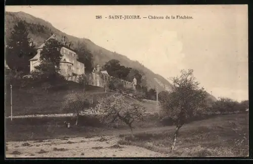 AK Saint-Jeoire, Château de la Fléchère