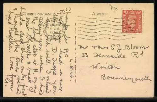 AK Annecy, Le Lac á Valloires