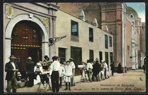 AK Lima, Vendedores de bozochos en la puerta de Santa Ana
