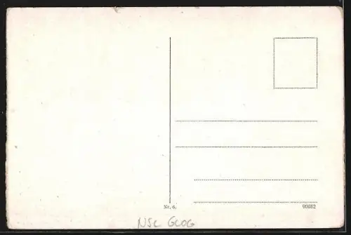AK Glogau, Blick in die Hohenzollernstrasse