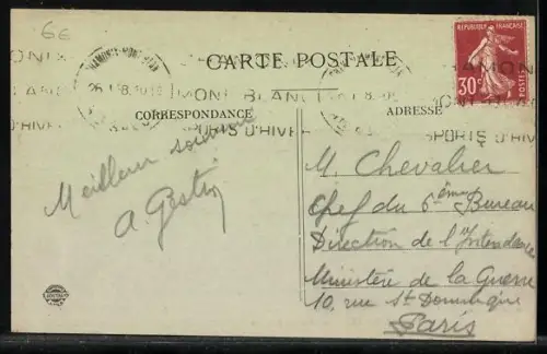 AK Chamonix, Route de la Flégère