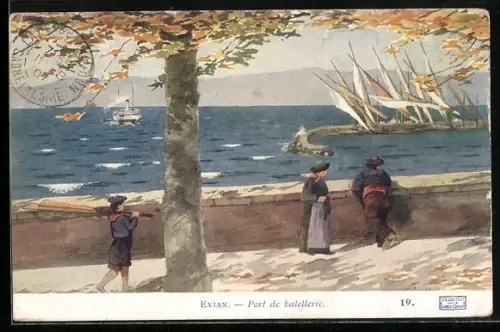 AK Evian, Port de batellerie