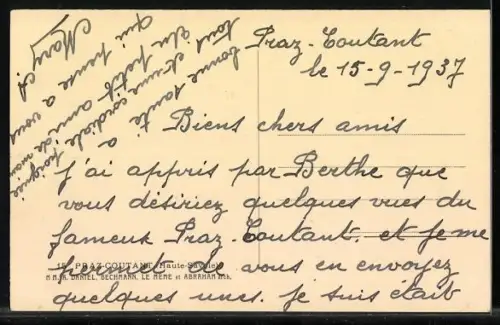 AK Praz-Coutant, Panorama