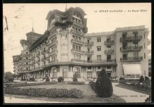 AK Evian-les-Bains, le Royal hôtel
