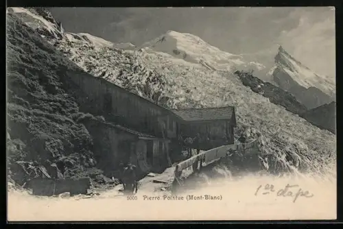 AK Pierre Pointure, Montblanc, Gletscher