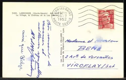 AK Larringes, Le Village, le Château et le Lac