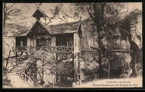 AK Gorges du Fier, Le Chalet-Restaurant, une maison en bois