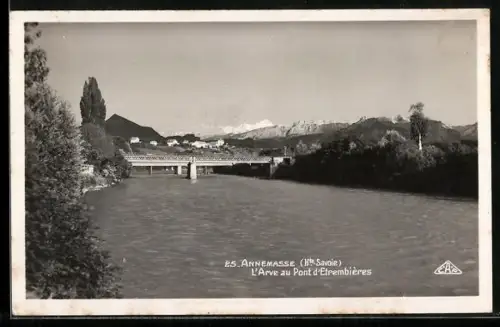 AK Annemasse, L`arve au Pont d`Etrembières