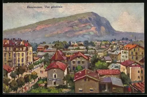Künstler-AK Annemasse, Vue generale