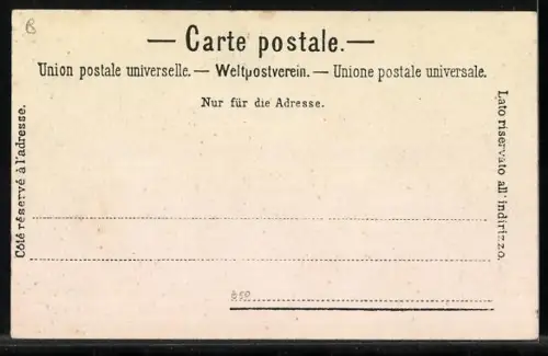 AK Chaîne du Mont-Blanc, Vue prise du Salève