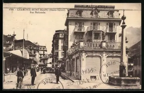AK Chamonix-Mont-Blanc, Rue Nationale