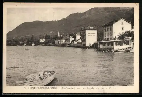 AK Lugrin-Tour-Ronde, Les bords du lac