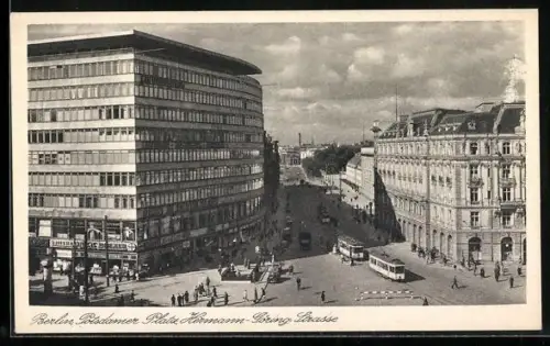 AK Berlin-Tiergarten, Potsdamer Platz, Hermann-Göring-Strasse