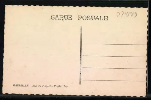 AK Marseille, La Corniche, Le Prophète avec tramway et bateaux