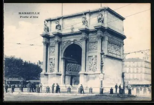 AK Marseille, la Porte d'Aix