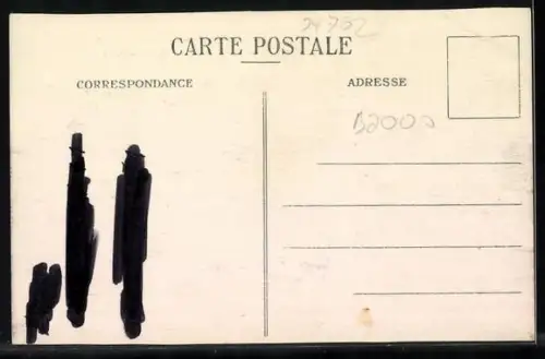 AK Anvers, Steen et Quai Van Dyck, Strassenbahn