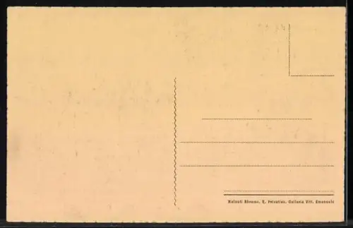 AK Milano, Facciata Galleria e Monumento a Vittorio Emanuele, Strassenbahn