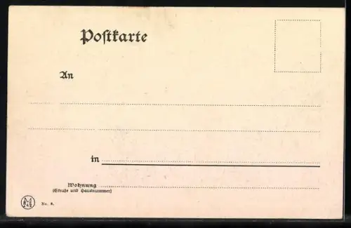 AK München, Marienplatz mit Strassenbahnen aus der Vogelschau