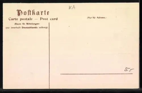 AK Frankfurt a. M., Rathaus mit Strassenbahn