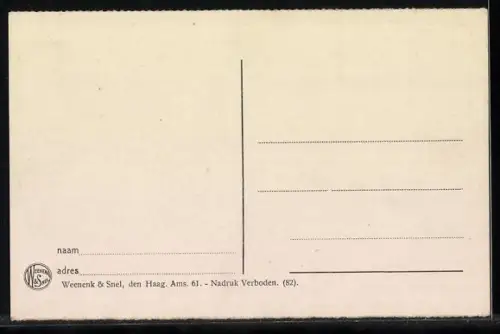 AK Amsterdam, Rembandtplein, Strassenbahn