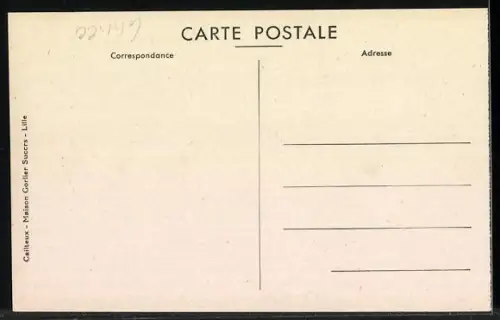 AK Dunkerque, Quai des Hollandais, Strassenbahn